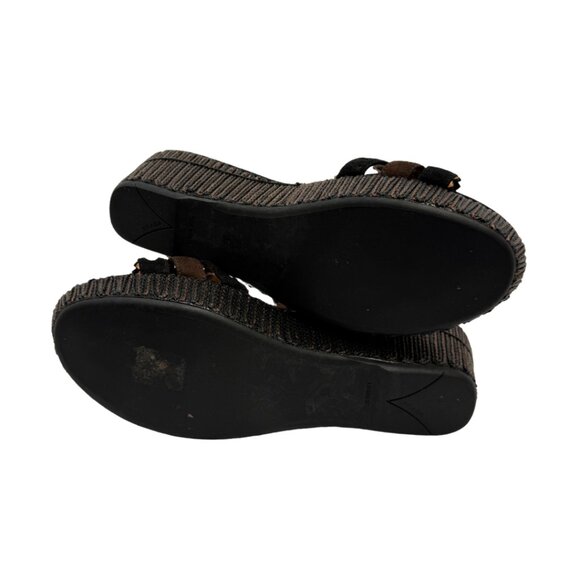 Prada Suede Open Toe Wedges - Picture 8 of 8